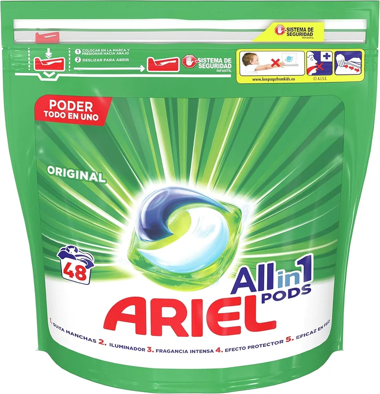 Ariel 3en1 Pods Originale — 50 lavages