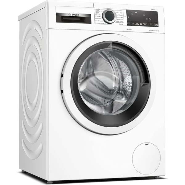 Bosch WNA144V0FR Série 4 - Lave-linge séchant, pose-libre | Blanc, 9/5 kg, 1400 trs/min, Défroissage Iron Assi