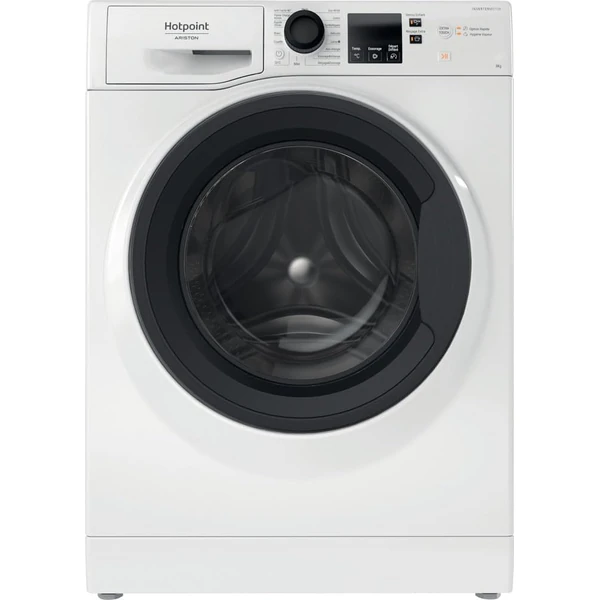 Hotpoint - NS 827 WB FR Lave-linge Hublot Posable - Capacité 8kg - Essorage 1200 tr/min - Technologie Vapeur e