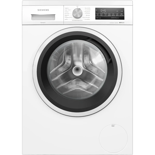 Siemens WU14UT42, iQ500 Machine à laver 9 kg, 1400 tr/min, encastrable, extra économe en énergie et silencieus